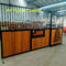 Custom Made V Yoke Window 12 Ft Stall Front Bahan Bangunan Prefabrikasi
