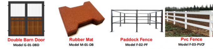 Hdpe 8mm Kandang Kuda Bergerak Portabel Sementara Prefab Handal 5