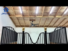 Peralatan Pertanian Pipa Baja Tugas Berat Kustom Kuda kandang