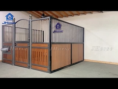 Swinged Door Metal Horse Stable Panels 3.6m Free Design