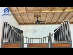 Panel Stabil Kuda Disesuaikan Untuk Kotak Stabil Kuda Bambu Cocok untuk Peternakan Ukuran Pintu Disesuaikan