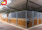 Movable 10x10 12x12 Big Horse Stall Panels Dengan Hot Dipped Galvanized Frame