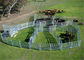 Custom Size Livestock Portable Cattle Fence Panels Square / Round / Oval Shape