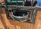 Black Powder Coated Metal Horse Stall Gates, Portable Stall Panel