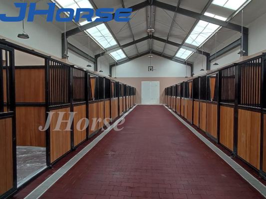 Front Dividers Custom Wood Horse Stall Front Semua Tipe Tersedia
