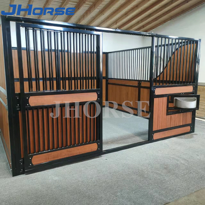 Desain Populer Gaya Mewah Kuda Stable Stall Pintu Ayun Ukuran 12ft