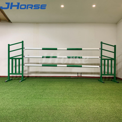 Peralatan Jumping Kuda Portable Ukuran yang dapat disesuaikan