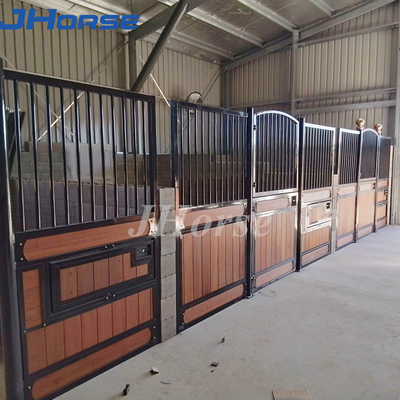 Papan depan kandang kuda galvanis Peralatan kuda klasik untuk kandang kuda
