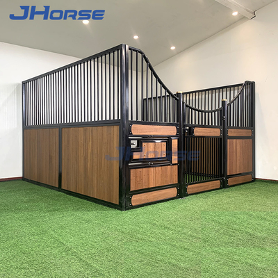 Stall Kuda Custom Eropa Mudah Bahan Bersih Papan Kayu Bambu