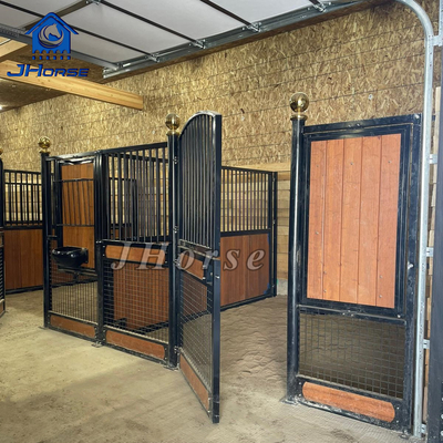 Heavy Duty Steel Horse Stall Panel 1/4 Inch Easy Assembly 4 Set