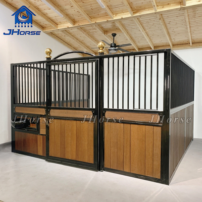 Warna yang disesuaikan Stal Eropa Kuda Las Kuda stabil Front Panel Swing atau Pintu Geser