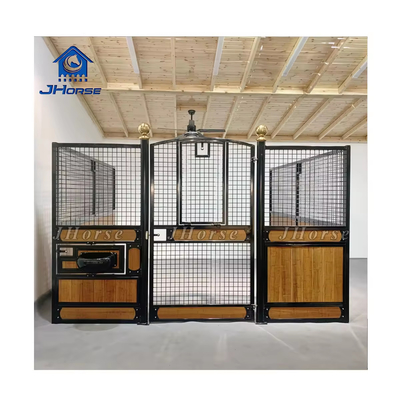 Farm Welded Horse Stall Frame Depan Desain Praktis Dan Cantik Untuk Kekuatan Dan Keindahan
