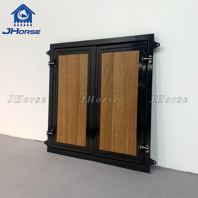 Grosir kustomisasi Kayu Kuda Pintu depan stabil gaya Eropa Jendela Kuda Pintu gudang
