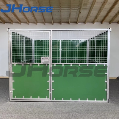 Stal kuda Eropa yang disesuaikan dengan panel las di kandang kuda portabel
