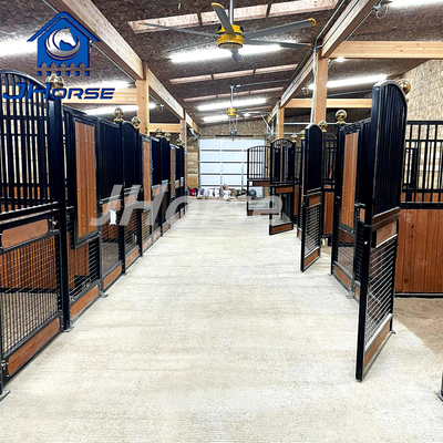 Panel stall kuda baja modular yang disesuaikan