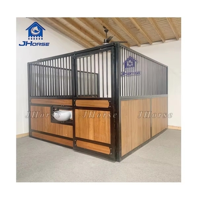 Swing Door Baja dan Bambu Horse Stall Fronts Las