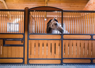Komersial 10ft 12ft Horse Stable Box / Pagar Kuda Galvanis