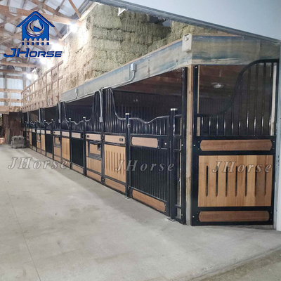 Pintu geser Teknik tenun las Pohon depan dengan perawatan permukaan yang dilapisi bubuk