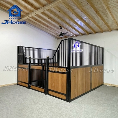 Customized Powder Coated atau Galvanized Horse Stall Front 2.3m Tinggi
