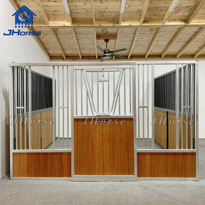 Panel stall kuda bar vertikal untuk di gudang kuda / permukaan yang dilapisi kekuatan stabil