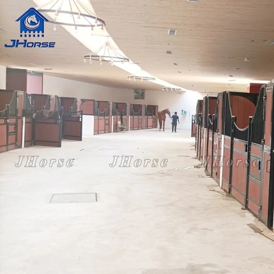 2.2m Tahan Cuaca Bambu Peralatan Kuda Pintu Stal Kotak Kandang Kuda Kuda Kayu Kuda Kuda Kuda Arena Panel