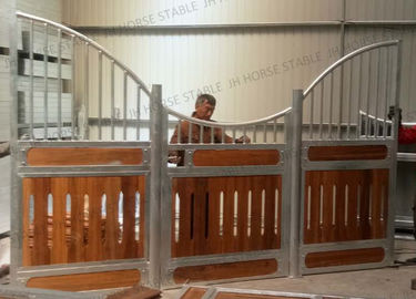 Papan Untuk Partisi Stabil Pipa Kuda Outdoor Stall Horse Stables Pintu 4m